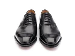 Straight Cap Oxfords | Oxfords<John Lobb City II Black Calf