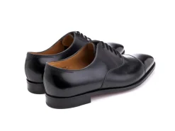 Wide Fitting | Straight Cap Oxfords<John Lobb City II Black Calf EE-width