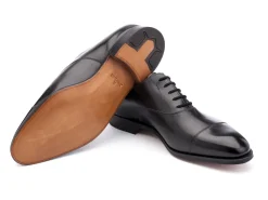 Wide Fitting | Straight Cap Oxfords<John Lobb City II Black Calf EE-width