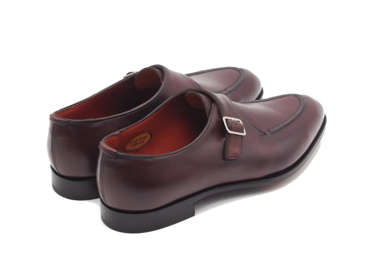 Monk Straps<Edward Green Clapham Burgundy Antique Calf