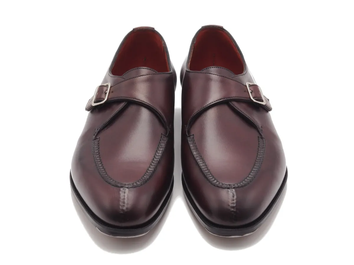 Monk Straps<Edward Green Clapham Burgundy Antique Calf