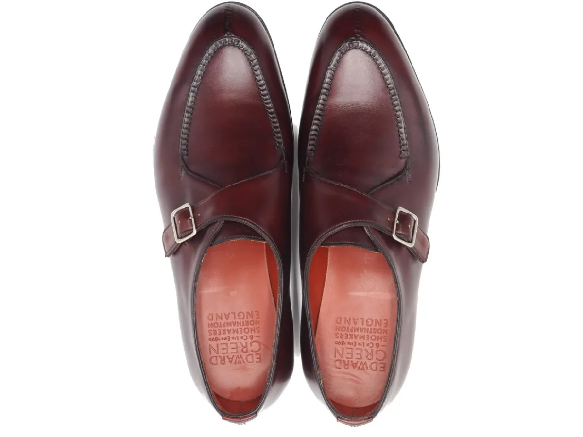 Monk Straps<Edward Green Clapham Burgundy Antique Calf