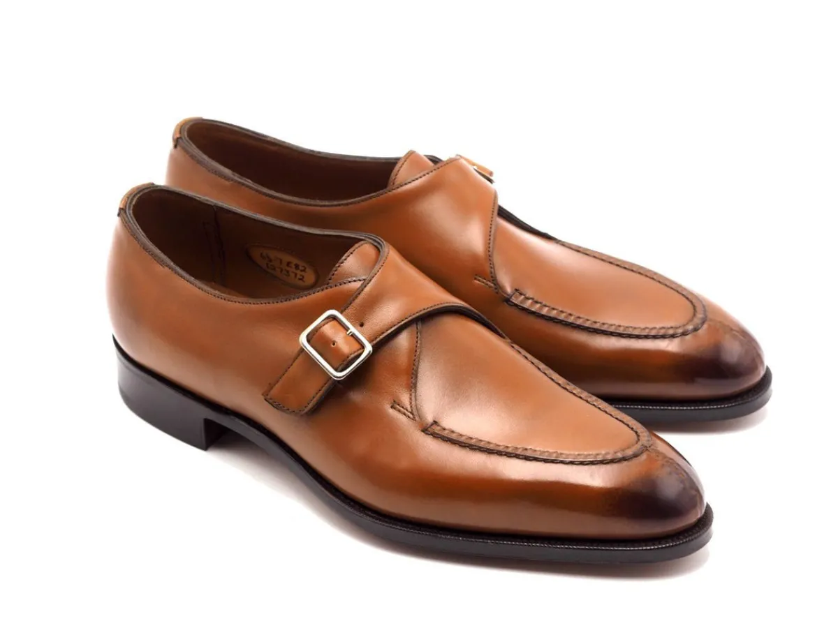 Monk Straps<Edward Green Clapham Chestnut Antique Calf