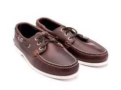 Summer Shoes | Rubber Soles<Quoddy Classic Boat Shoe Brown Chromexcel