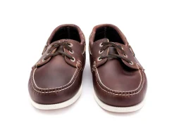 Summer Shoes | Rubber Soles<Quoddy Classic Boat Shoe Brown Chromexcel