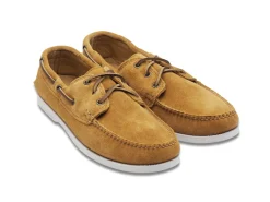 Summer Shoes | Suede<Quoddy Classic Boat Shoe Peanut Suede