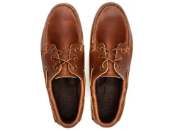 Summer Shoes | Rubber Soles<Quoddy Classic Boat Shoe Unlined Whiskey Cavalier