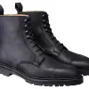 Rubber Soles | Boots<Crockett & Jones Coniston Black Rough-Out Suede [PRE-ORDER]