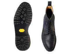 Rubber Soles | Boots<Crockett & Jones Coniston Black Rough-Out Suede [PRE-ORDER]