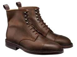 Rubber Soles | Boots<Crockett & Jones Coniston Dark Brown Rough-Out Suede [PRE-ORDER]