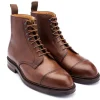 Rubber Soles | Boots<Crockett & Jones Coniston Tan Scotch Country Grain