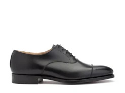 Oxfords | Straight Cap Oxfords<Crockett & Jones Connaught Black Calf