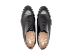 Oxfords | Straight Cap Oxfords<Crockett & Jones Connaught Black Calf