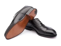 Oxfords | Straight Cap Oxfords<Crockett & Jones Connaught Black Calf