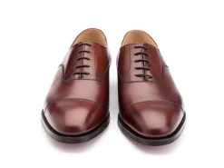 Wide Fitting | Straight Cap Oxfords<Crockett & Jones Connaught Chestnut Burnished Calf F-width