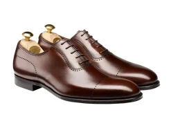 Oxfords | Brogues<Crockett & Jones Courtenay Dark Brown Antique Calf [PRE-ORDER]