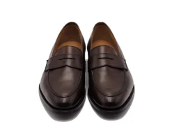 Summer Shoes | Loafers & Slip-ons<Crockett & Jones Crawford Dark Brown Antique Calf