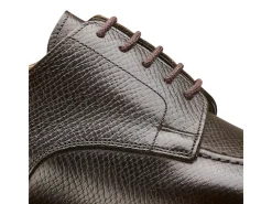 Rubber Soles | Derbys<Crockett & Jones Denver Dark Brown Hatch Grain [PRE-ORDER]