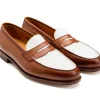 Two-tone | Summer Shoes<Edward Green Duke Hazel & White Calf