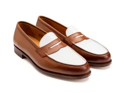 Two-tone | Summer Shoes<Edward Green Duke Hazel & White Calf