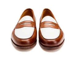 Two-tone | Summer Shoes<Edward Green Duke Hazel & White Calf