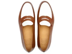 Two-tone | Summer Shoes<Edward Green Duke Hazel & White Calf