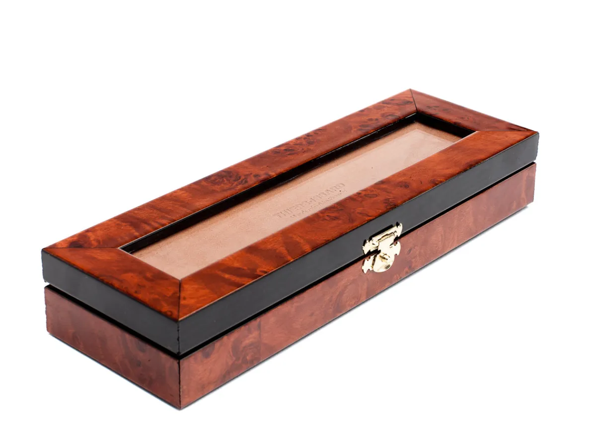 Grooming<Thiers Issard Elm Burl Box for 1 Razor