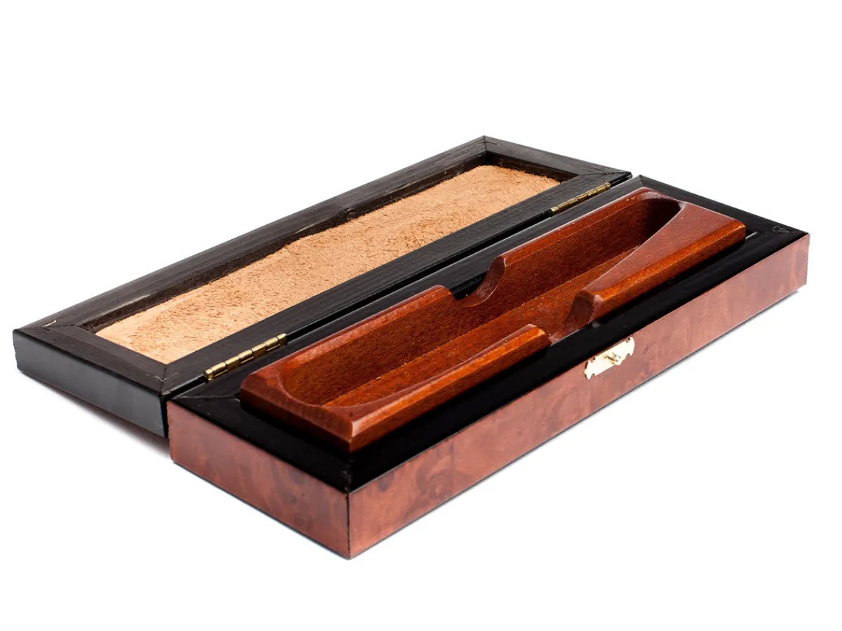 Grooming<Thiers Issard Elm Burl Box for 1 Razor