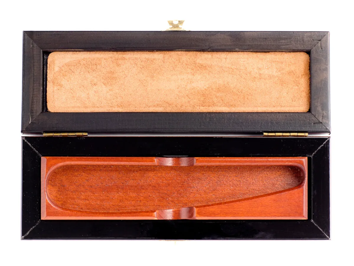 Grooming<Thiers Issard Elm Burl Box for 1 Razor