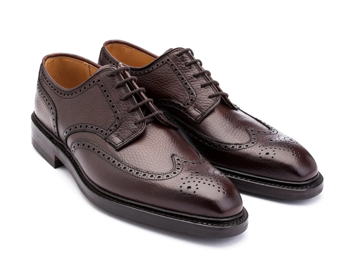 Rubber Soles | Derbys<Crockett & Jones Exmoor Dark Brown Country Calf