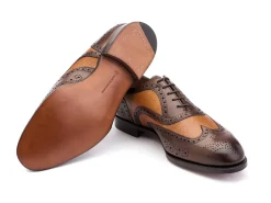 Wide Fitting | Two-tone<Edward Green Falkirk Dark Oak & Almond Country Calf F-width