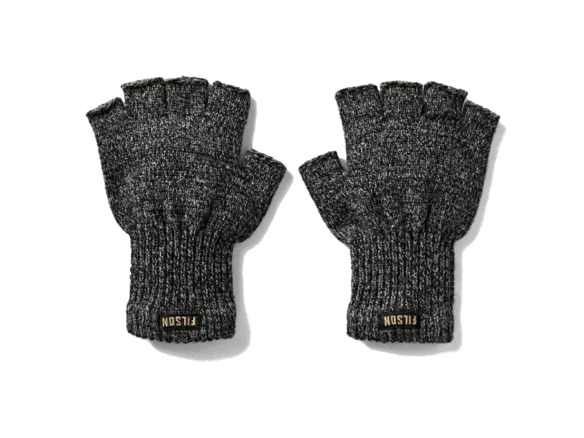 Gloves<Filson Fingerless Knit Gloves Charcoal