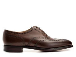 Oxfords | Brogues<Crockett & Jones Finsbury Dark Brown Burnished Calf