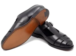 Summer Shoes | Loafers & Slip-ons<Crockett & Jones Fisherman Black Calf