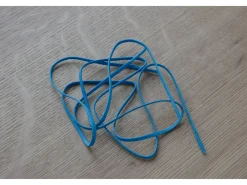 Shoelaces<Shoestripes Flat Waxed Cotton Shoelaces Blue