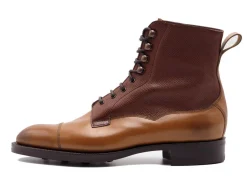 Two-tone | Rubber Soles<Edward Green Galway Burnt Pine & Burgundy Utah
