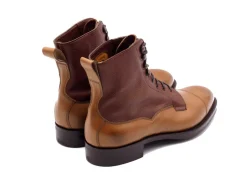 Two-tone | Rubber Soles<Edward Green Galway Burnt Pine & Burgundy Utah