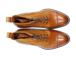 Two-tone | Rubber Soles<Edward Green Galway Chestnut & Tobacco Suede