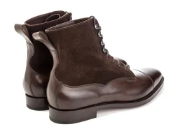 Two-tone | Boots<Edward Green Galway Dark Oak & Mink Suede