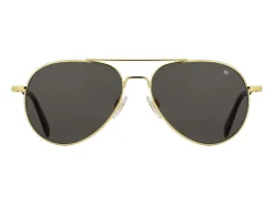 Sunglasses | Eyewear<American Optical General Gold Grey Glass Lens Polarised