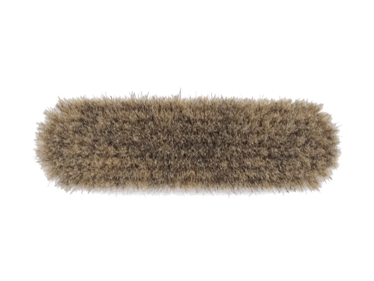Cordovan Care | Cordovan<Saphir Gold Medal Bubinga Handle Stiff Horsehair Polishing Brush Large Natural