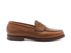 Summer Shoes | Penny Loafers<Crockett & Jones Grantham 2 Tan Pebble Grain