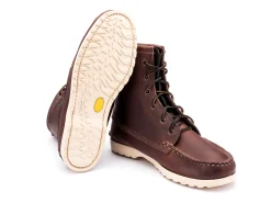 Rubber Soles | Boots<Quoddy Grizzly Boot Brown Chromexcel