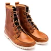 Rubber Soles | Boots<Quoddy Grizzly Boot Burnt Brown Cavalier