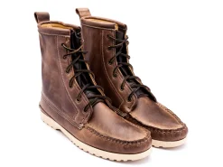 Rubber Soles | Boots<Quoddy Grizzly Boot Natural Chromexcel