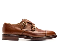 Monk Straps<Crockett & Jones Harrogate Tan Scotch Country Grain