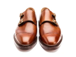Monk Straps<Crockett & Jones Harrogate Tan Scotch Country Grain