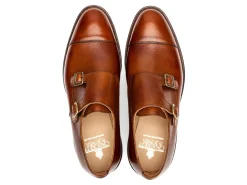 Monk Straps<Crockett & Jones Harrogate Tan Scotch Country Grain