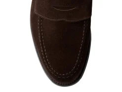 Summer Shoes | Suede<Crockett & Jones Harvard 2 Dark Brown Suede