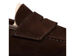 Summer Shoes | Suede<Crockett & Jones Harvard 2 Dark Brown Suede